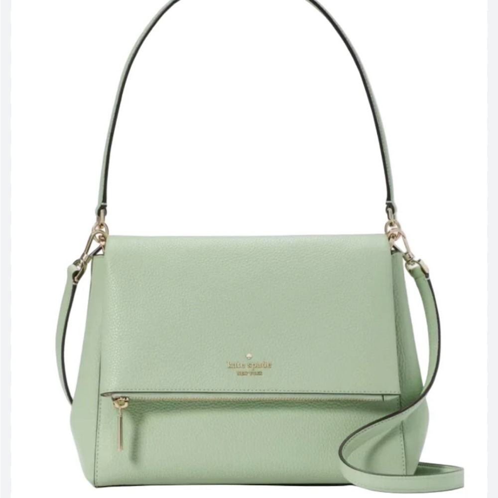 Kate Spade New York Leila Medium Flap Shoulder Bag Purse Handbag